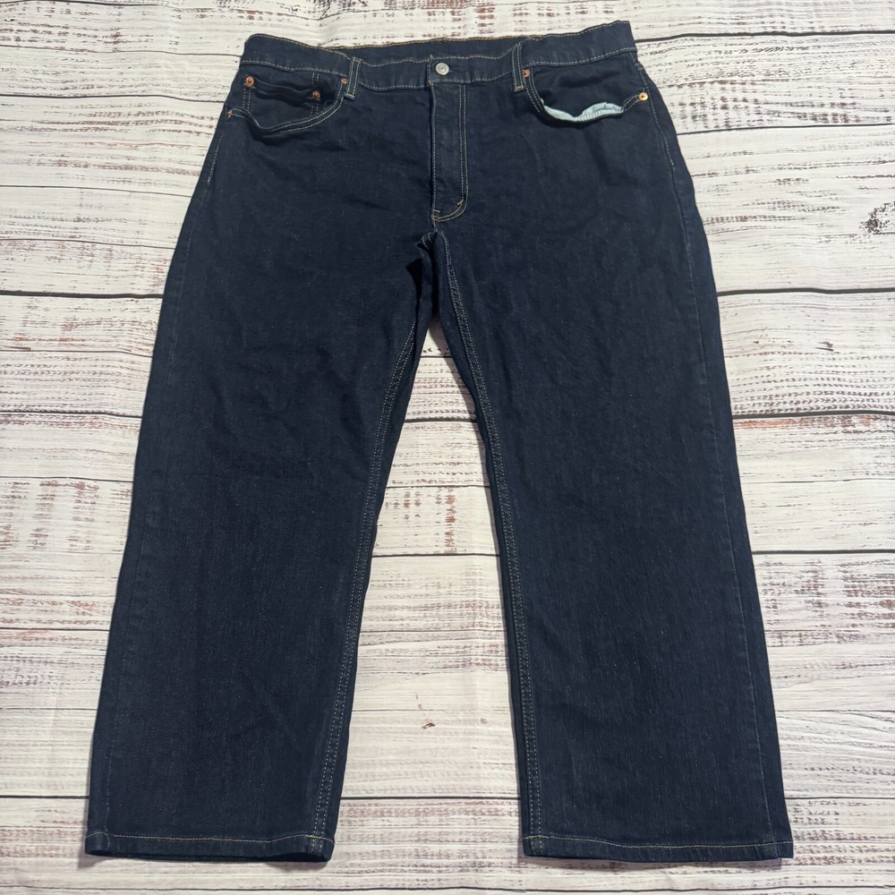 Levis Jeans Blue 559 Relaxed Straight Leg Loose Denim Men's‎ 40x32 (Fits 38x24)